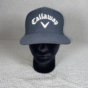 Callaway Elyte Chrome Tour Odyssey Charcoal Gray Golf Hat Mens Adjustable